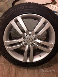 CERCHI MERCEDES con gomme termiche 215/55/R18