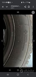 4 Gomme + cerchi da neve 205/55/r16 Hankook
