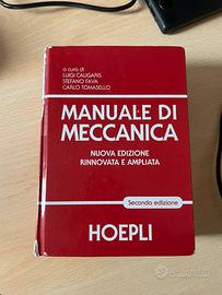 MANUALE DI MECCANICA - Hoepli - Caligaris