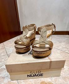 Sandalo a zeppa n.36