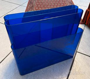 Porta riviste Kartell design vintage