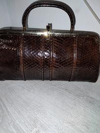 borsa coccodrillo vintage 