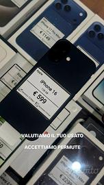 IPHONE 16 128GB NERO