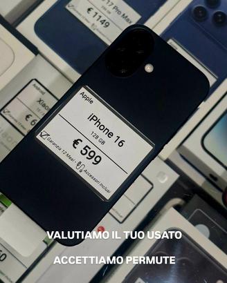 IPHONE 16 128GB NERO