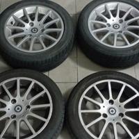 CERCHI IN LEGA E GOMME SMART 451 