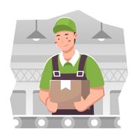 Italiano valuta come operaio