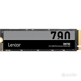 Lexar NM790 NVMe SSD Interno 4TB M.2 2280 Gen4 ps5
