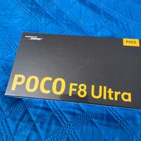 Poco F8 Ultra 512GB Nero, Italia, Nuovo Sigillato!