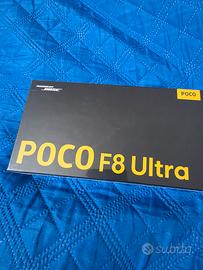 Poco F8 Ultra 512GB Nero, Italia, Nuovo Sigillato!