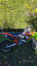 KTM 125 in Rodaggio