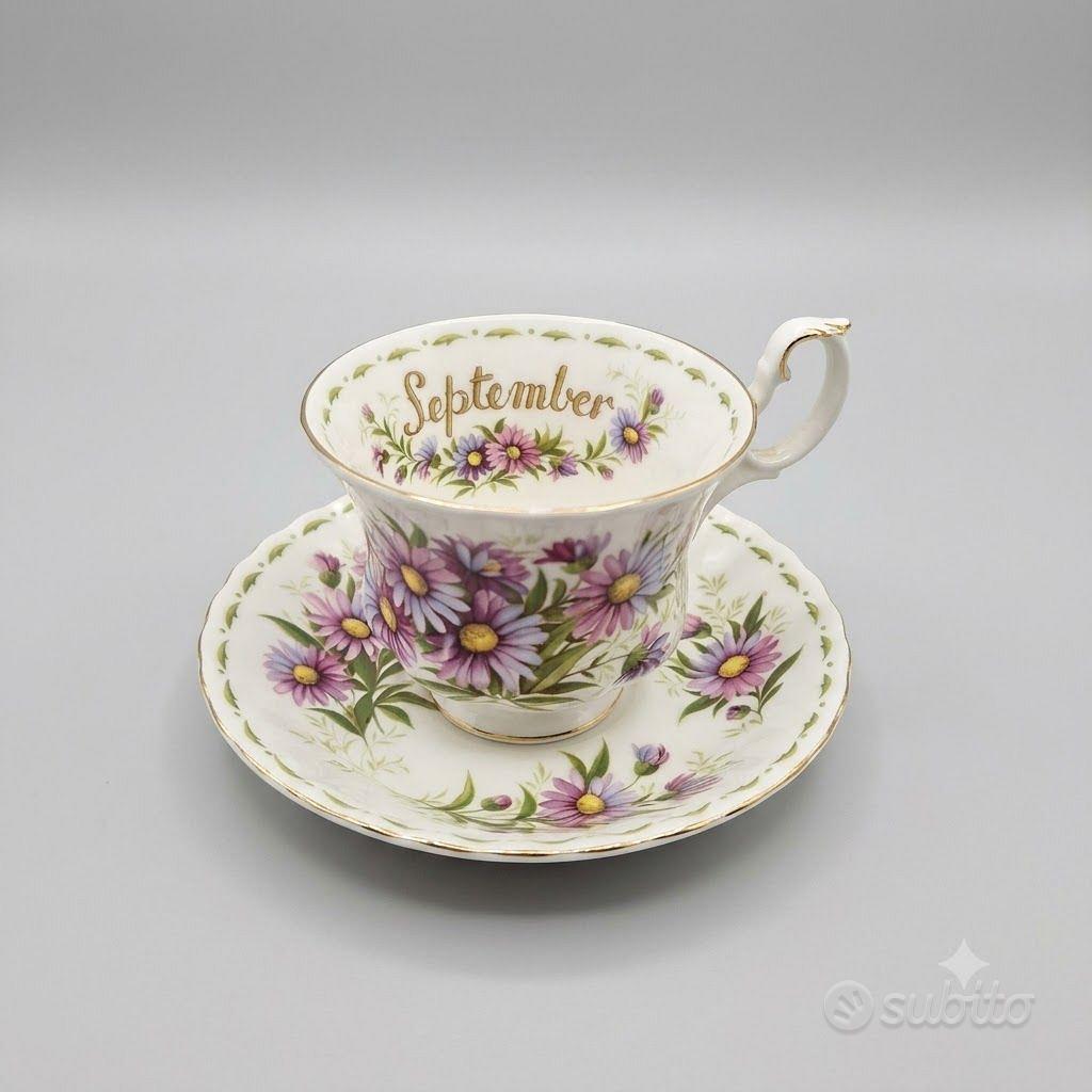 Royal Albert Tazza Da Te' Flower Of The Month