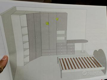 Cameretta completa centro Veneto del mobile