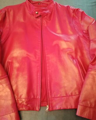 Giubbotto in vera pelle combipel