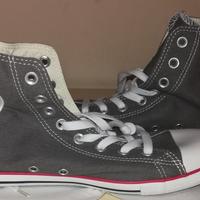Converse Slim All Star Alte Grigio Nuove 42 8.5