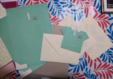 Set Lettera Origami Vintage '80 