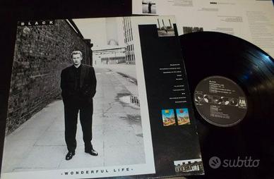 Disco vinile Black Wonderful Life 1987 A&MRecords