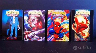 4 Carte serie Spider-Man La torre del potere