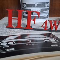 Lancia Delta HF 4WD Logo Originale 1986