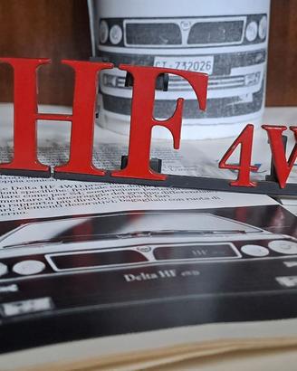 Lancia Delta HF 4WD Logo Originale 1986