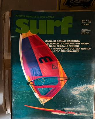 Riviste SURF a vela anni 80 Lotto 45 fascicoli