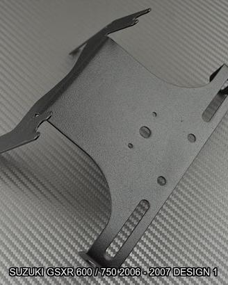 Portatarga corto SUZUKI GSXR 600 / 750 2006 - 2007