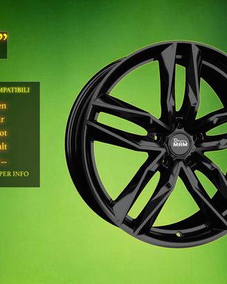 Cerchi in Lega 18" Peugeot Volvo e altri