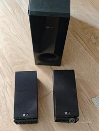 LG subwoofer e casse