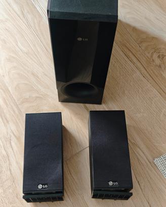 LG subwoofer e casse