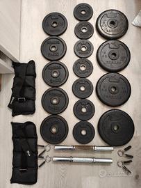 Kit manubri bilanciere e cavigliere