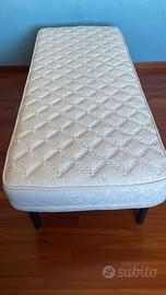 Lettino singolo (rete in doghe e materasso)