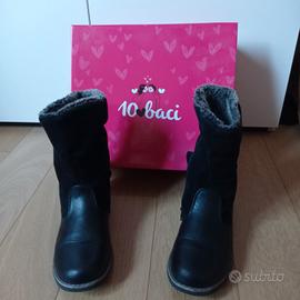 stivali per bimba taglia 33 