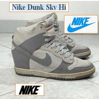 Nike Dunk Sky Hi Sneakers con Zeppa Pelle n.39