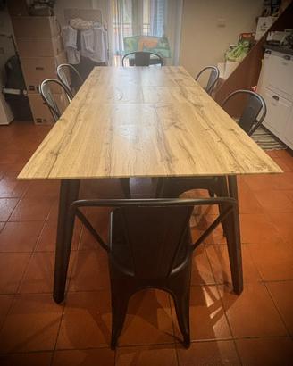 Tavolo allungabile TheMasie 160/220 cm - stile ind