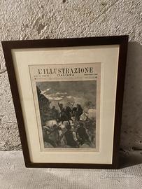 Cornice Bolzani + stampa L’illustrazione