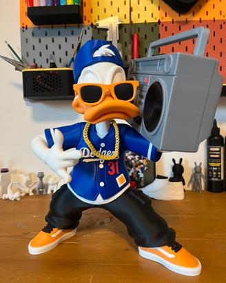 Donald Duck Urban Style - Statuetta stampata in 3d