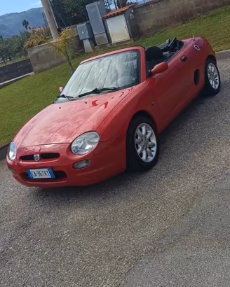 mg mgf cabrio rossa 1.6 cc 