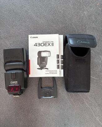 Flash Canon Speedlite 430EX II + Telecomando RC-6