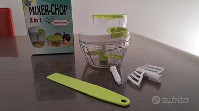 Tritatutto e mixer manuale a cordicella 2 in 1 - M