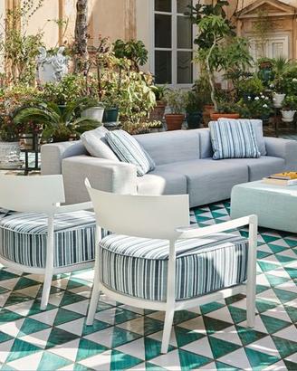 Poltroncina Cara mat outdoor Kartell