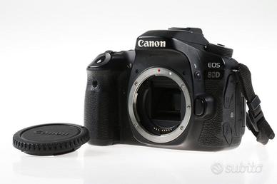 Canon EOS 80D — Completa di accessori originali