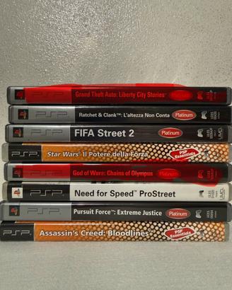 Lotto giochi psp