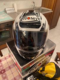 🔥Casco Suomy XL Bianco/Nero  - Narzole