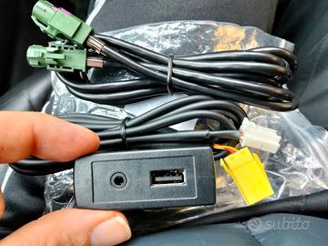 USB aux autoradio 2 din