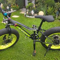 Bici bicicletta bimbo Fat Bike da 20