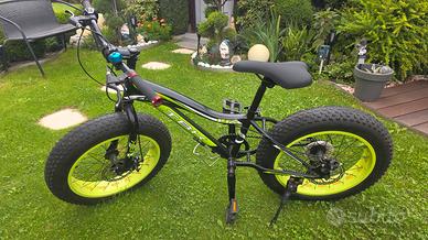 Bici bicicletta bimbo Fat Bike da 20