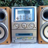 Sistema audio Aiwa XR-M200G biamplificato