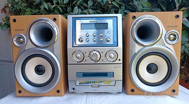 Sistema audio Aiwa XR-M200G biamplificato