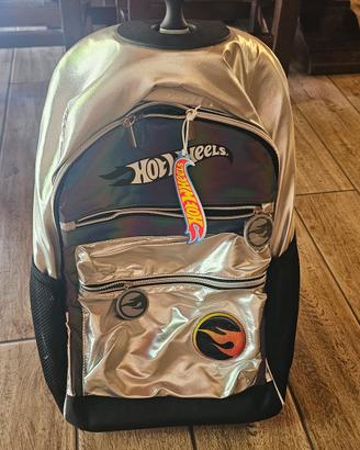 zaino con ruote hotwheels 