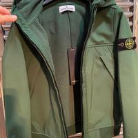 Giacca a vento con pile Stone Island junior