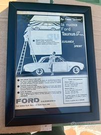 Stampa pubbliciraria Ford Tanus